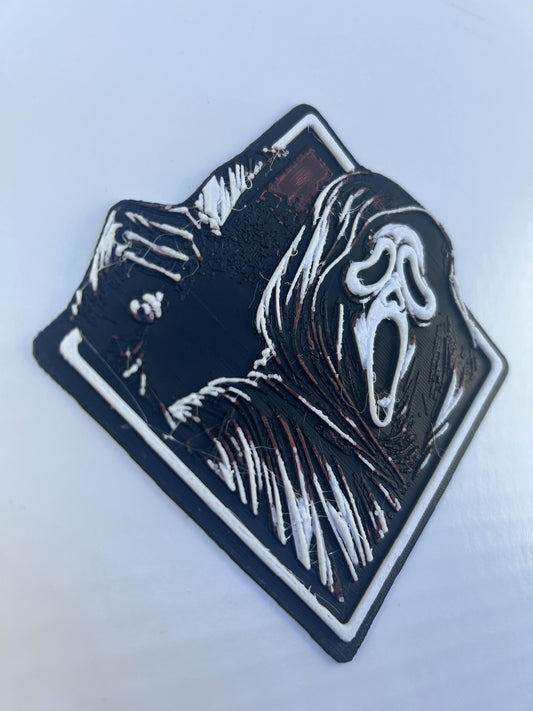 Scream - Plaque : Avec Support