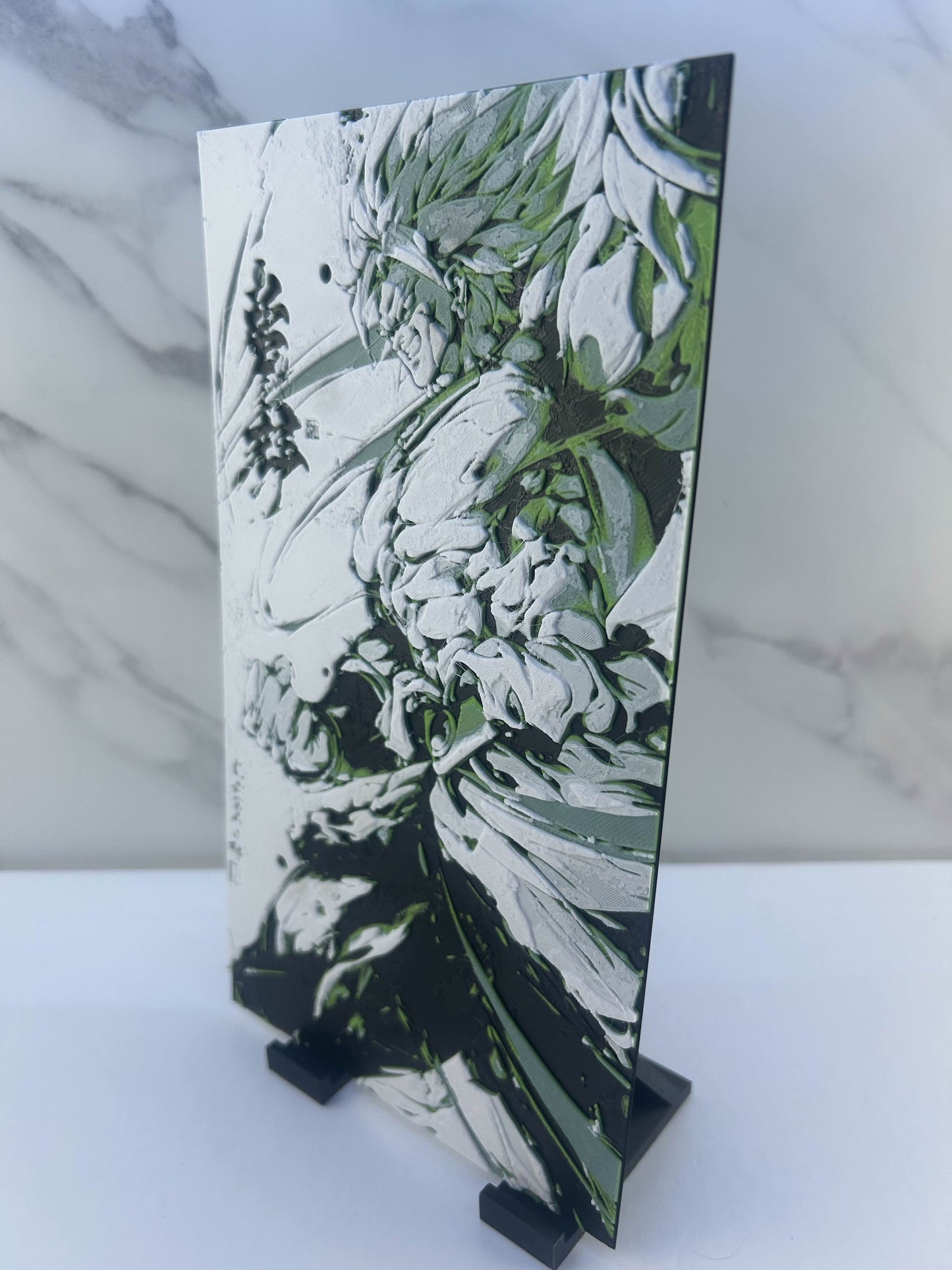 Dragon Ball Z - Plaque avec support : Broly