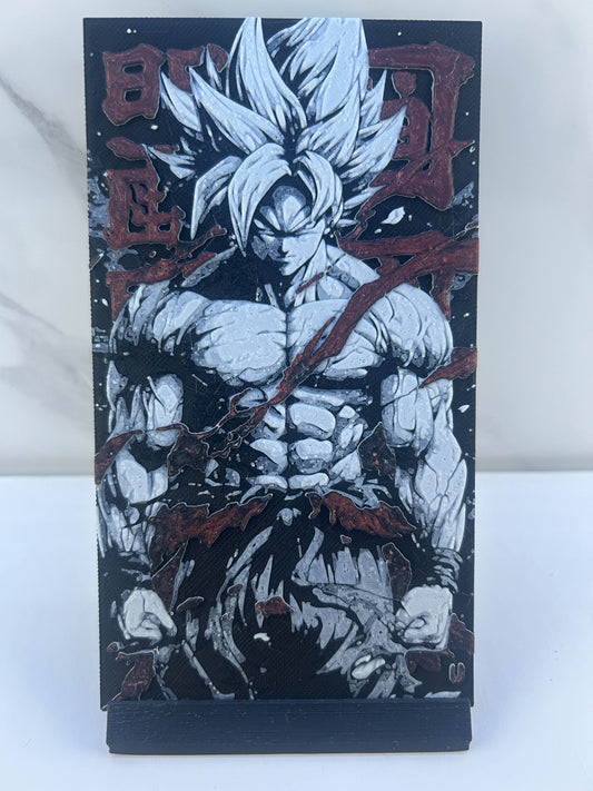 Dragon Ball Z - Plaque : Avec support