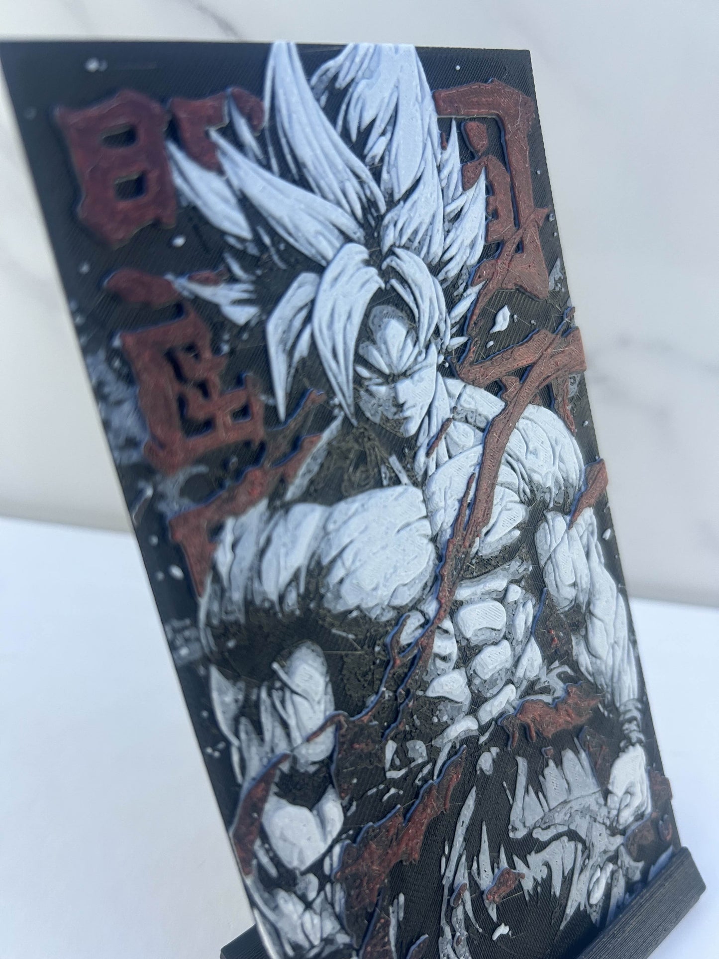 Dragon Ball Z - Plaque : Avec support