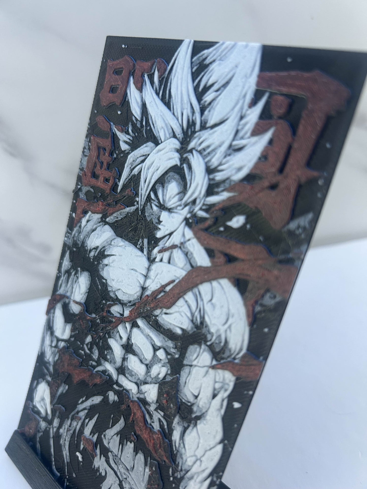 Dragon Ball Z - Plaque : Avec support