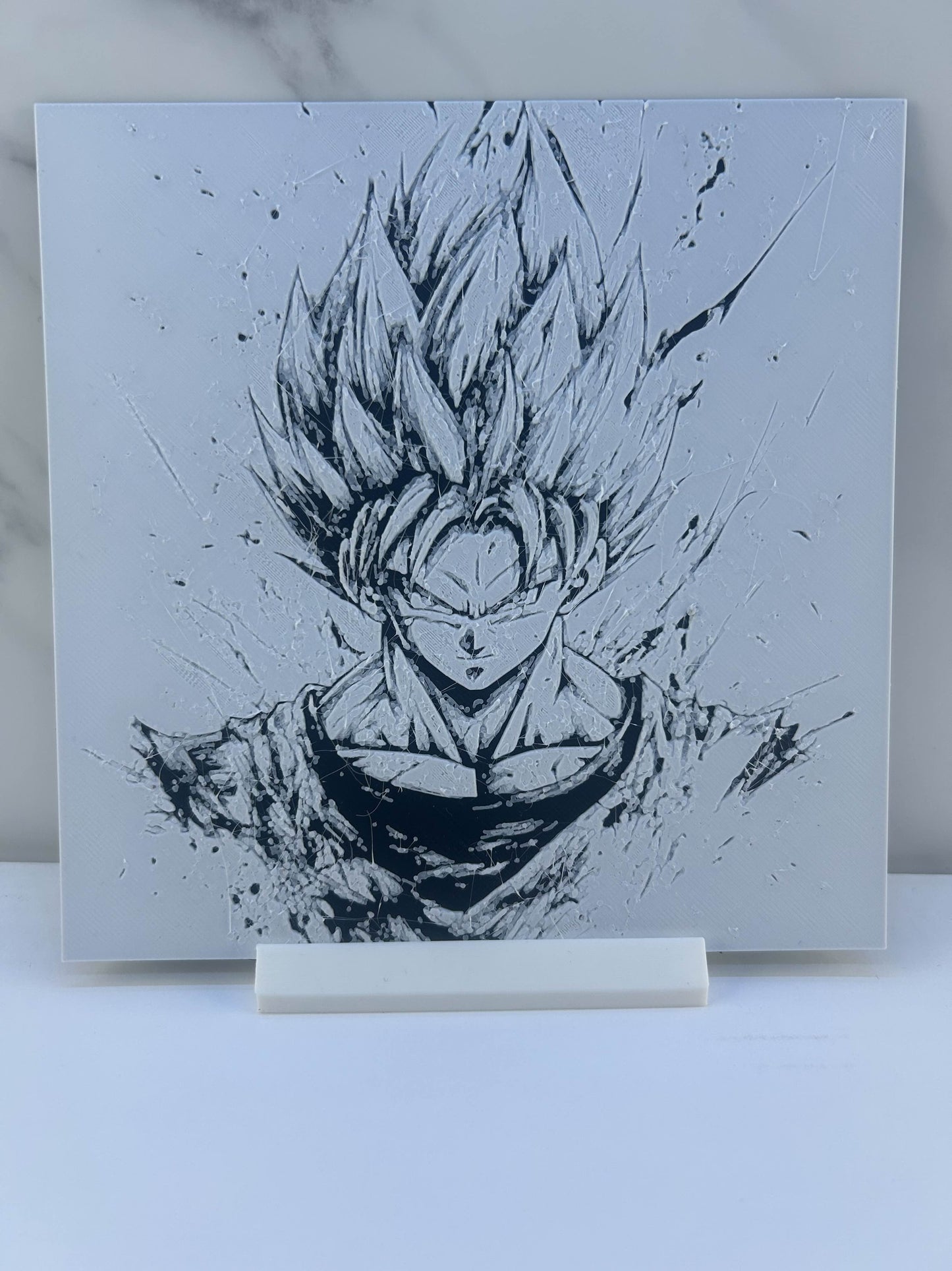 Dragon Ball Z - Plaque : Avec support