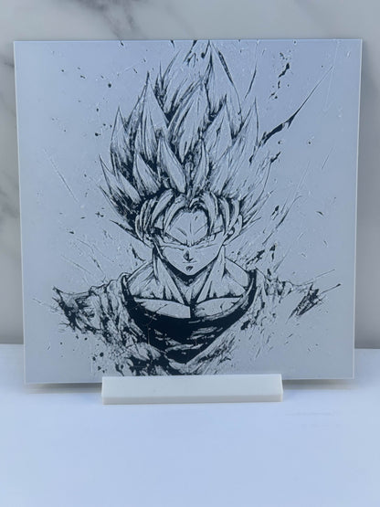 Dragon Ball Z - Plaque : Avec support