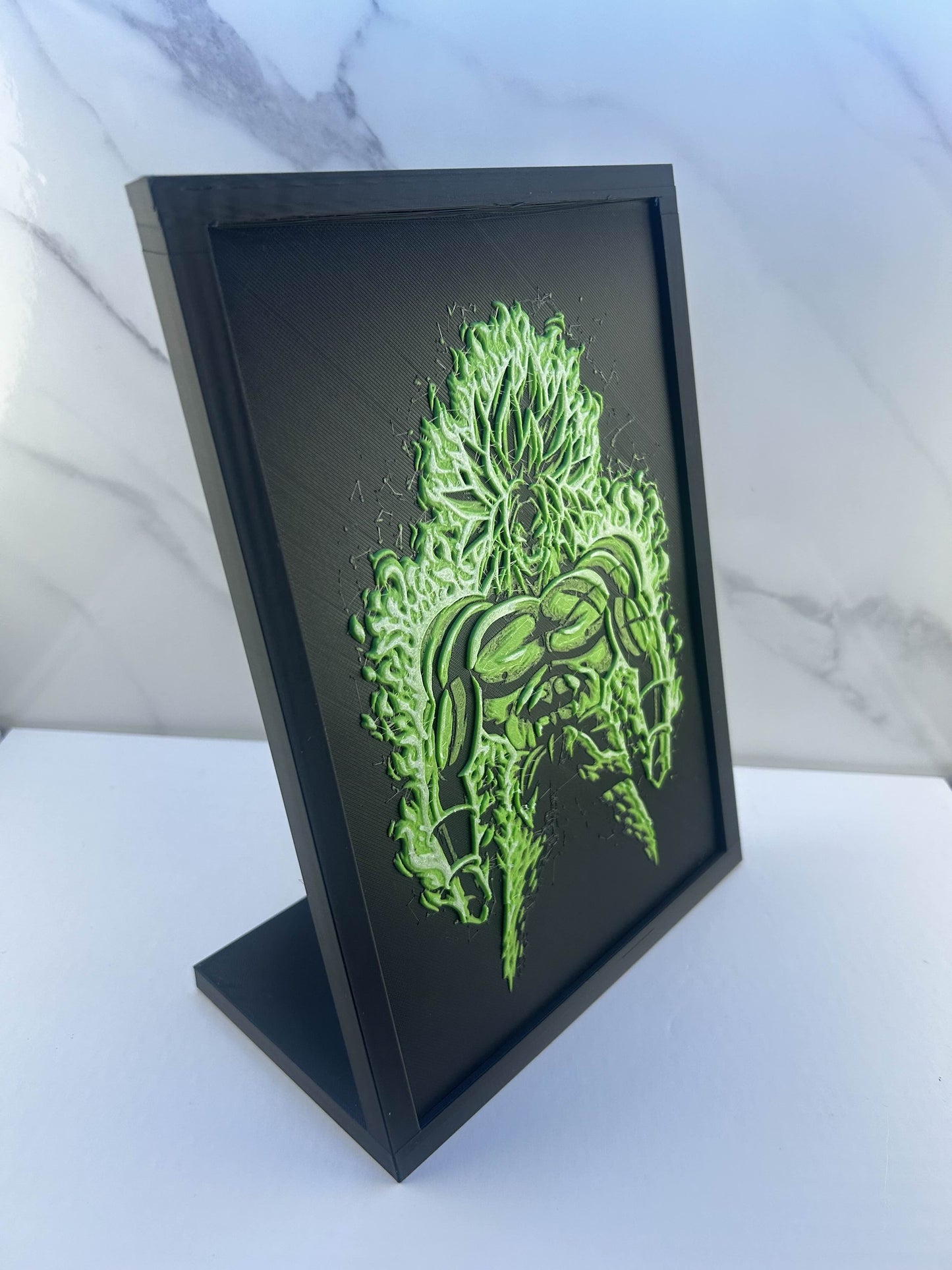 Dragon Ball Z - Cadre : Broly Effet Fluorescent