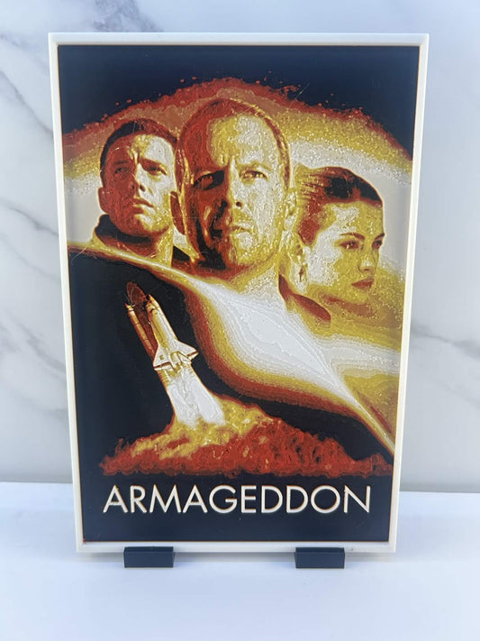 Armageddon - Plaque : Avec support