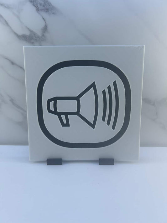 Scooter - Plaque : Avec support