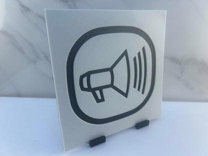 Scooter - Plaque : Avec support