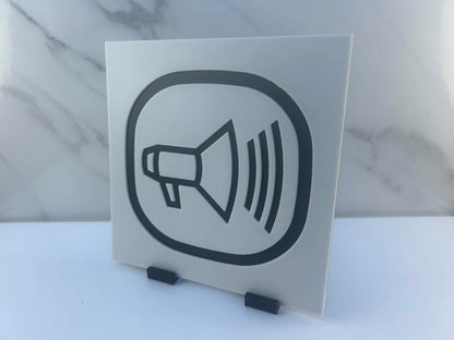 Scooter - Plaque : Avec support