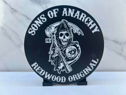 Sons of Anarchy - Plaque : Avec Support