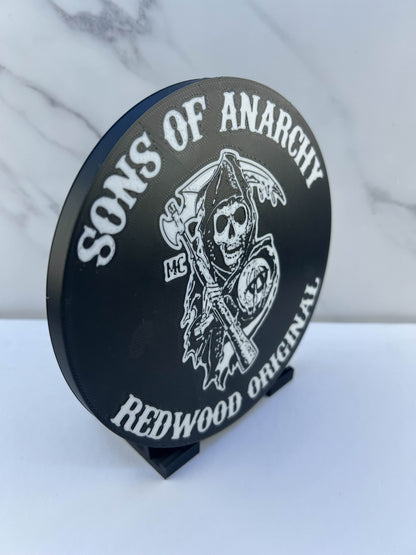 Sons of Anarchy - Plaque : Avec Support