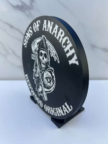 Sons of Anarchy - Plaque : Avec Support
