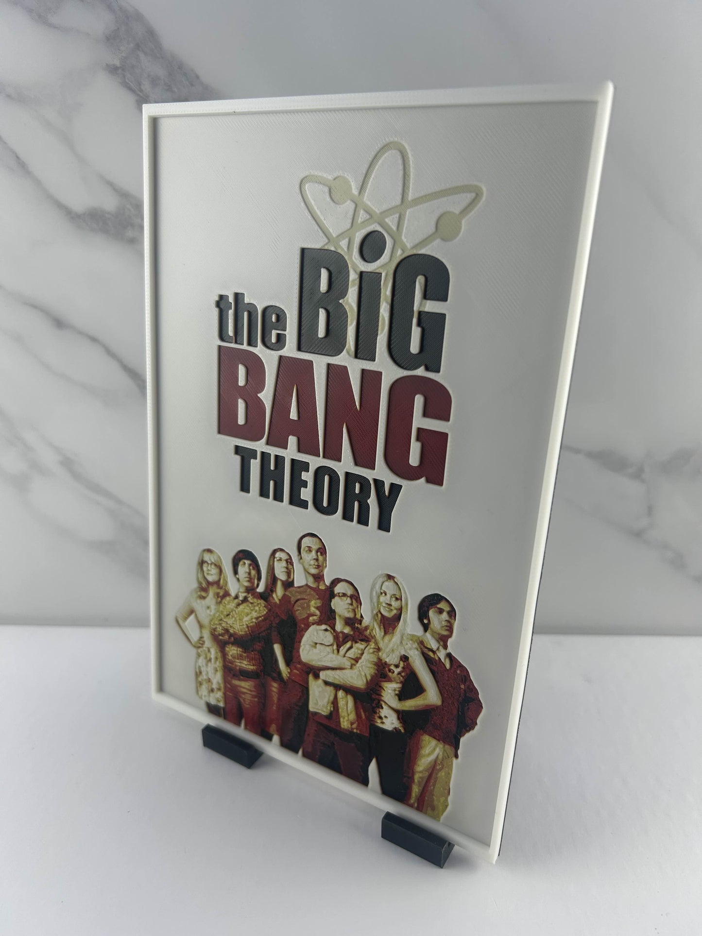 The Big Bang Theory - Plaque avec support