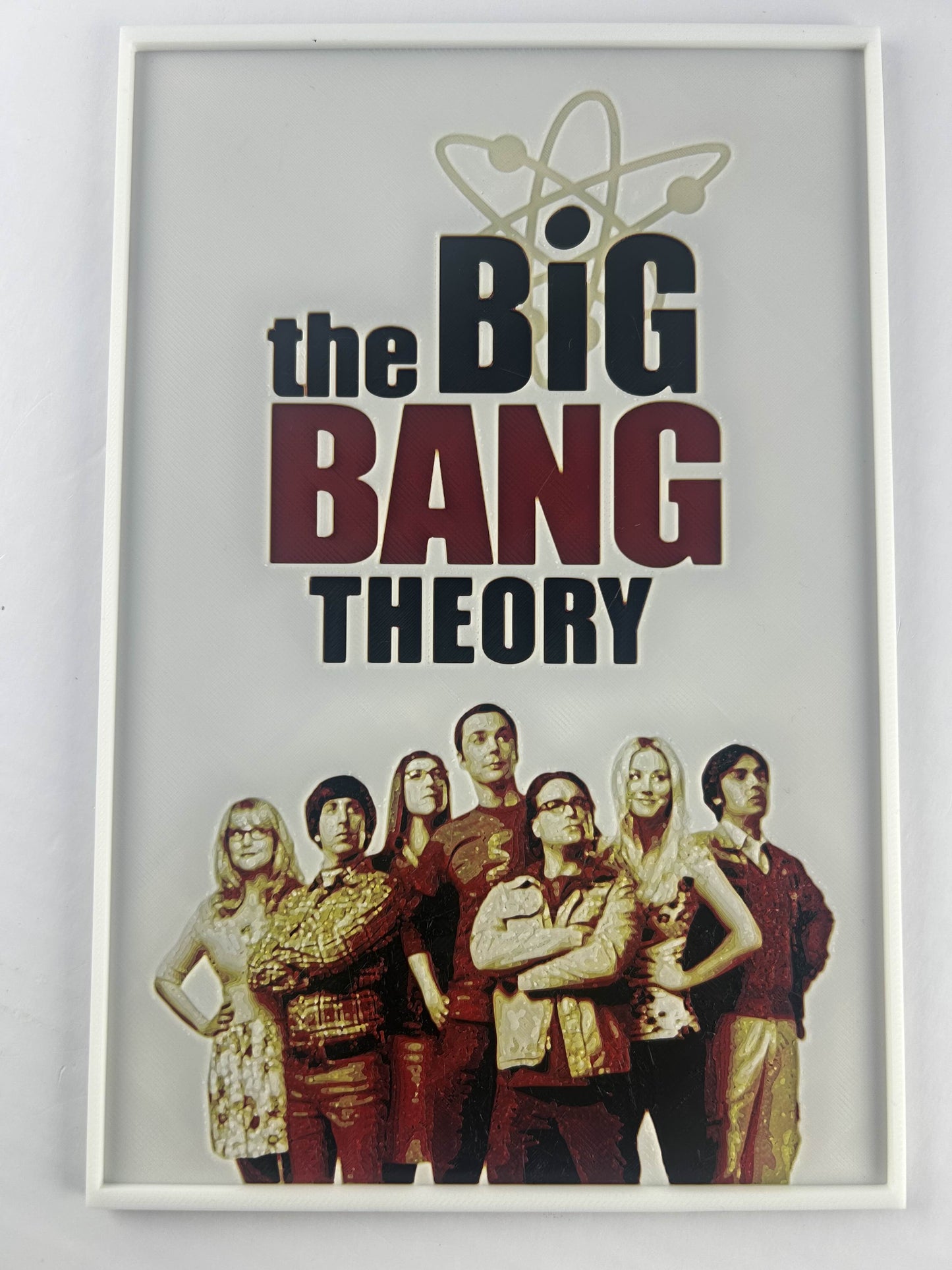 The Big Bang Theory - Plaque avec support