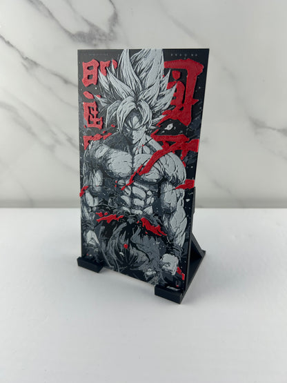 Dragon Ball Z - Plaque : Avec support