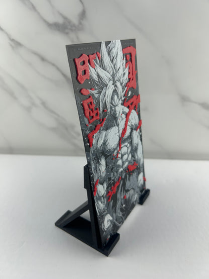 Dragon Ball Z - Plaque : Avec support