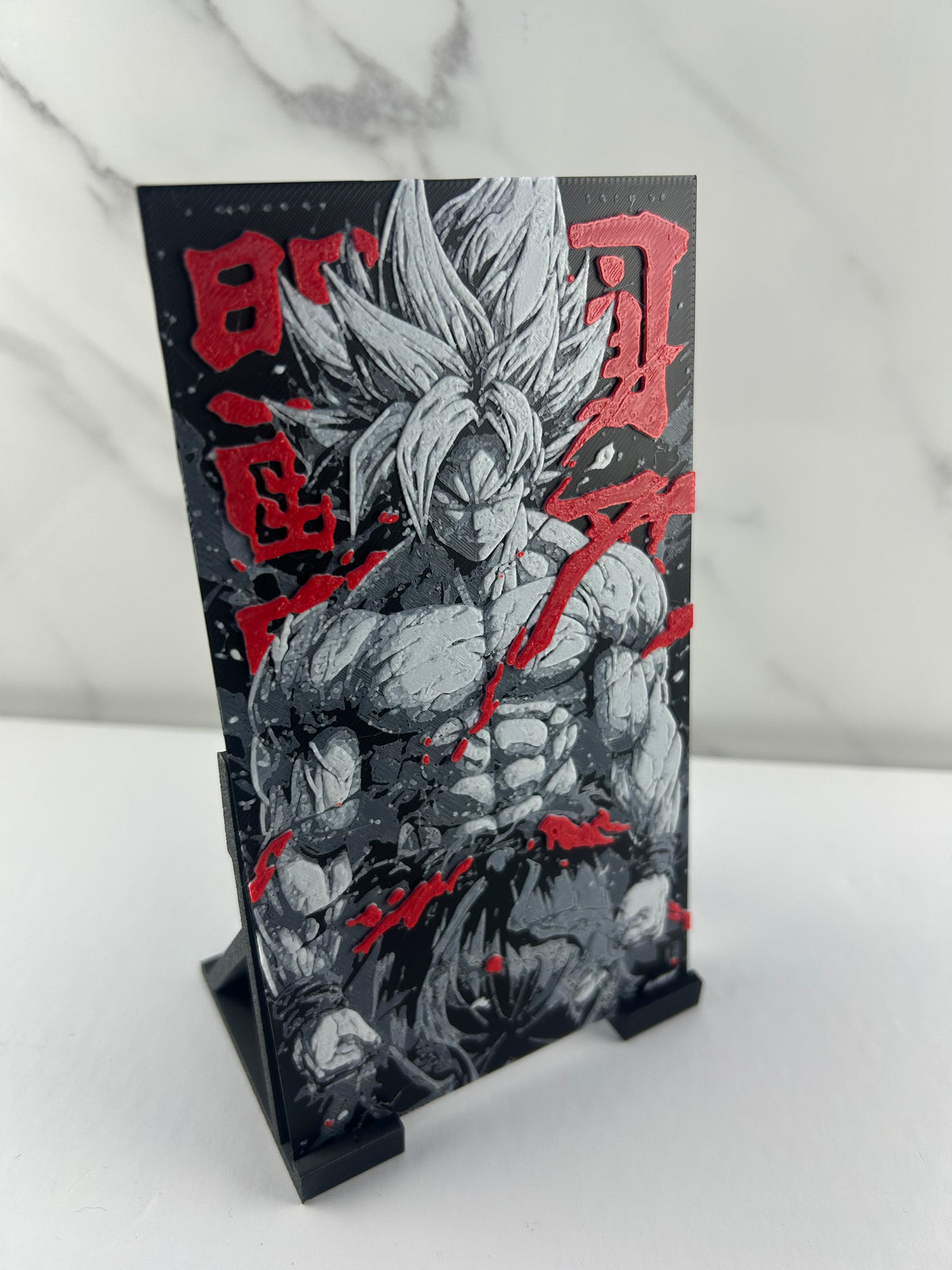 Dragon Ball Z - Plaque : Avec support