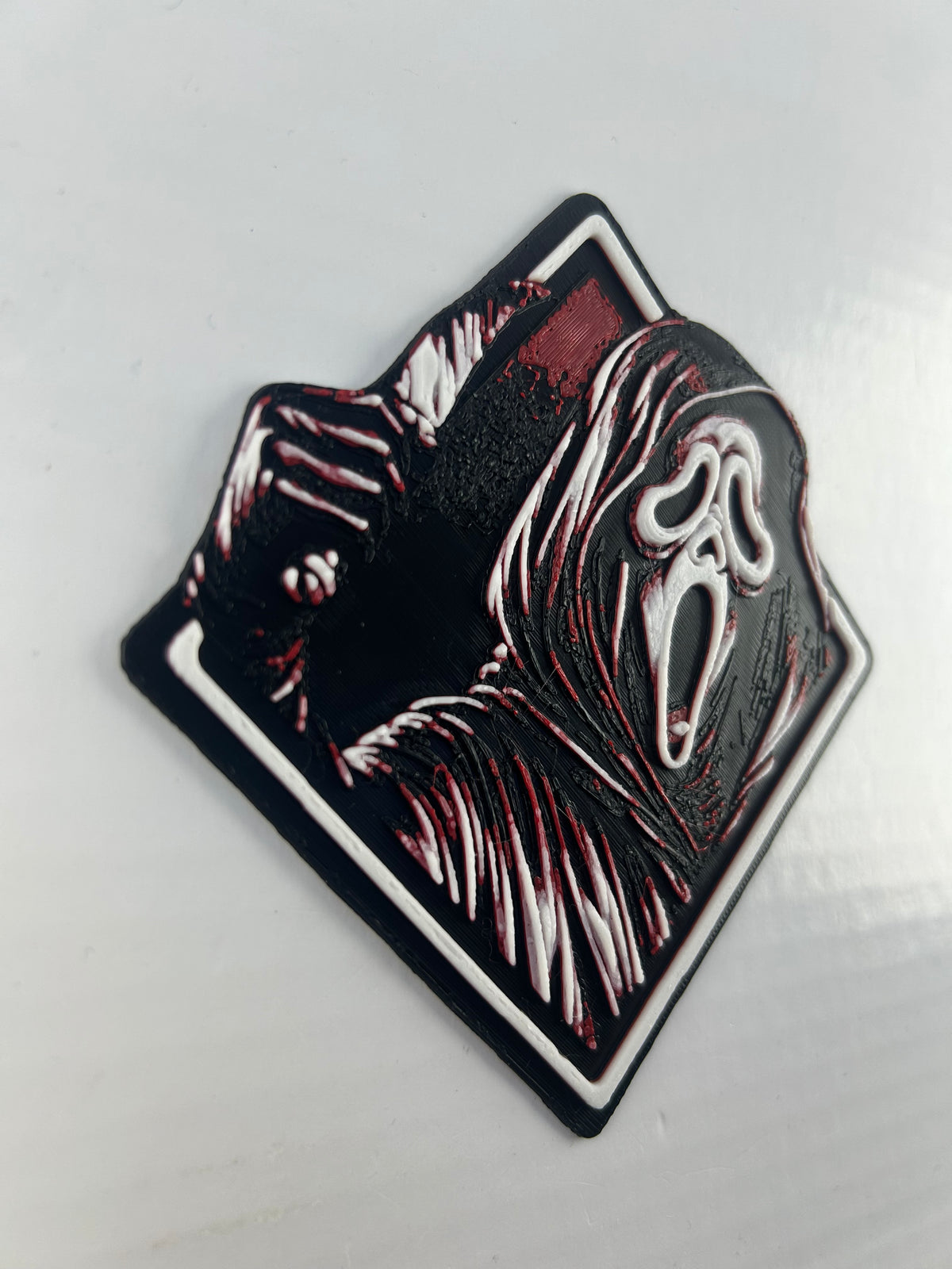 Scream - Plaque : Avec Support