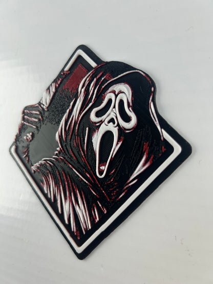 Scream - Plaque : Avec Support