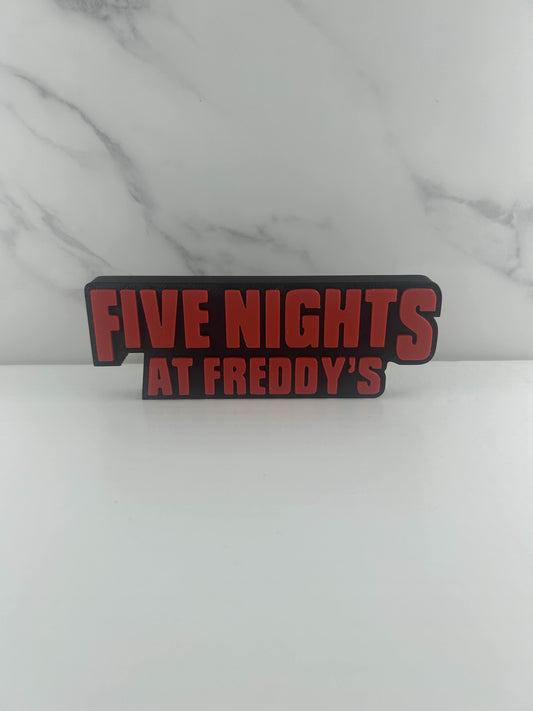 Five Nights at Freddy's - Logo : FNAF