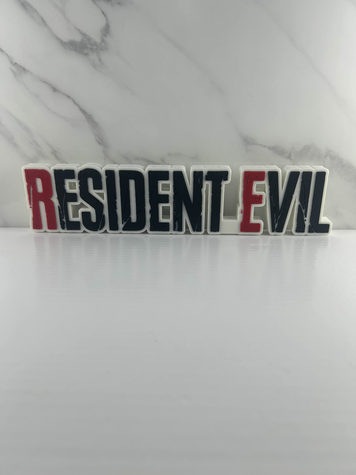 Resident Evil - Logo : Blanc