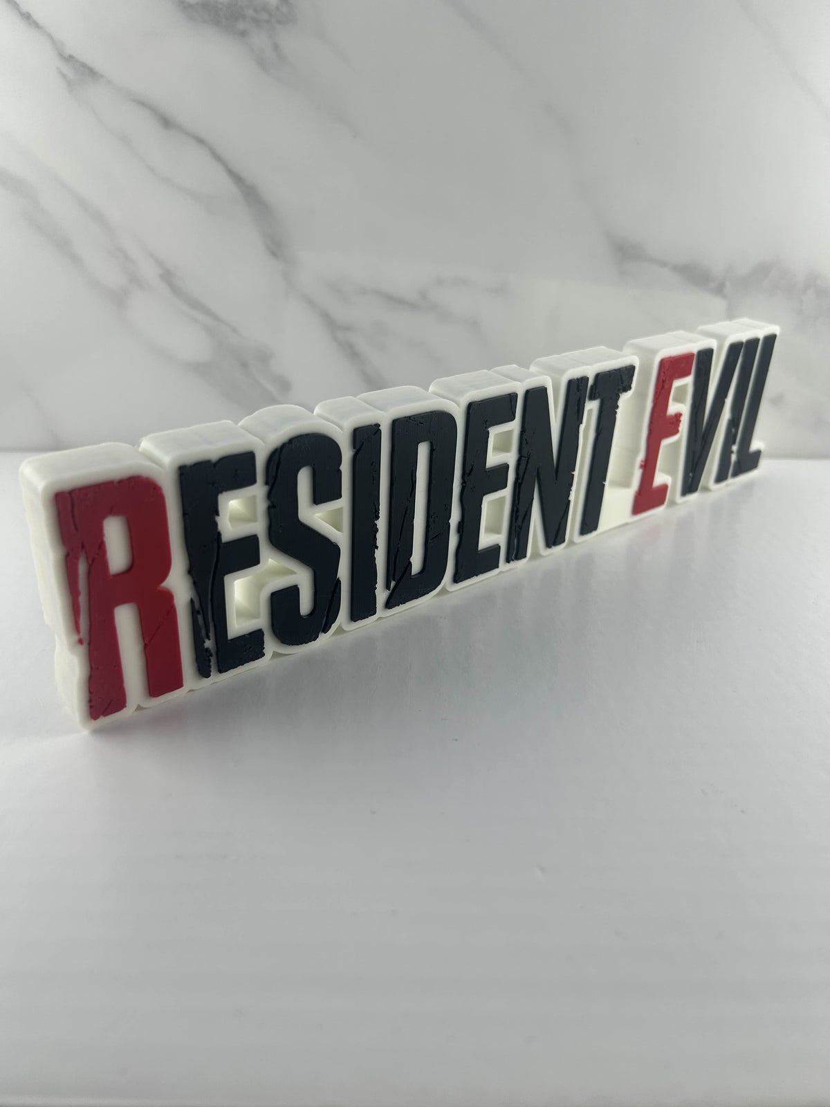 Resident Evil - Logo : Blanc