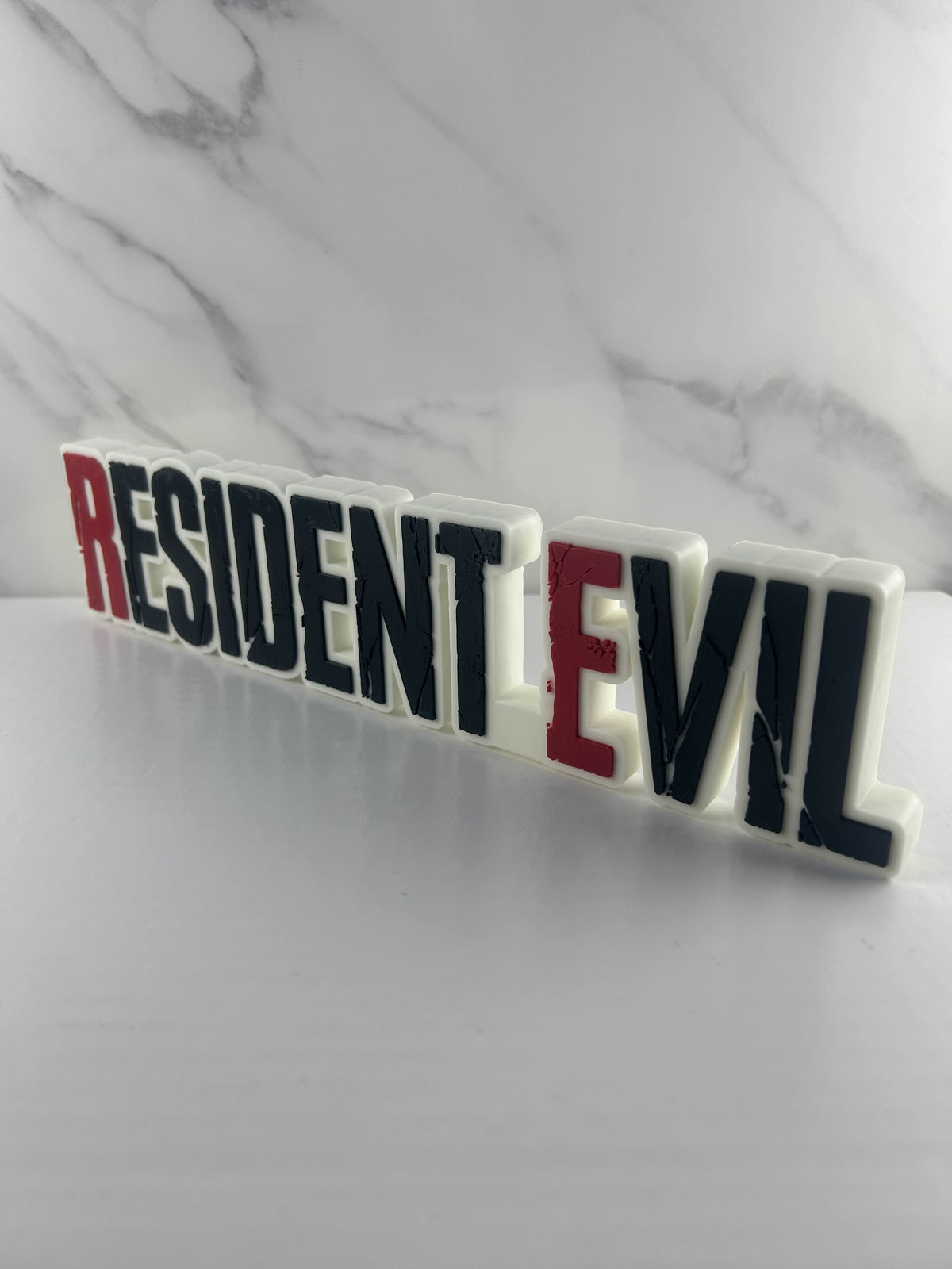 Resident Evil - Logo : Blanc