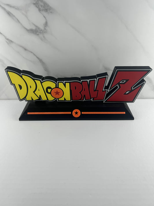 Dragon Ball Z - Logo : Grand avec support