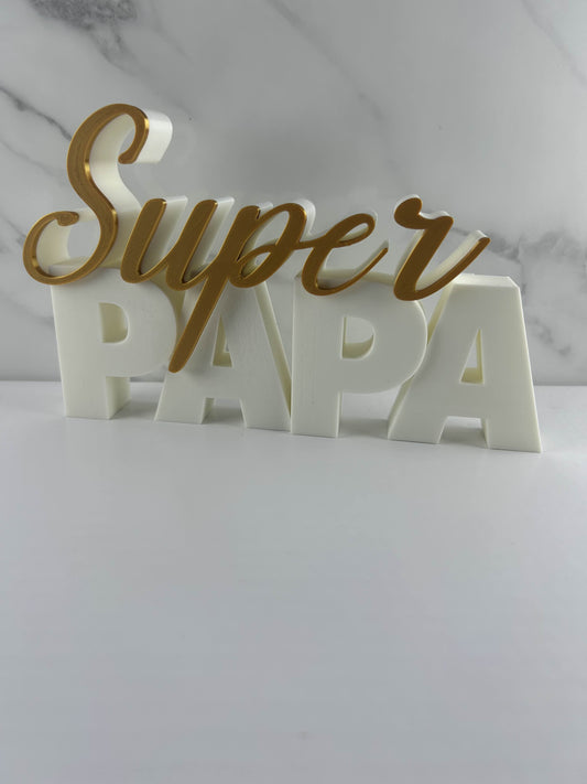 Super Papa - Logo : Décoration à Offrir