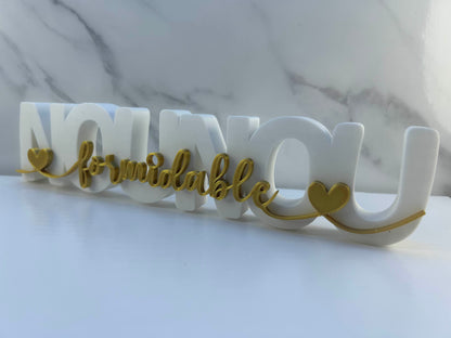 Nounou Formidable - Logo : Décoration à Offrir