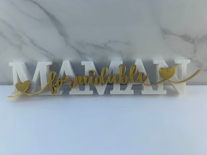 Maman Formidable - Logo : Décoration à Offrir
