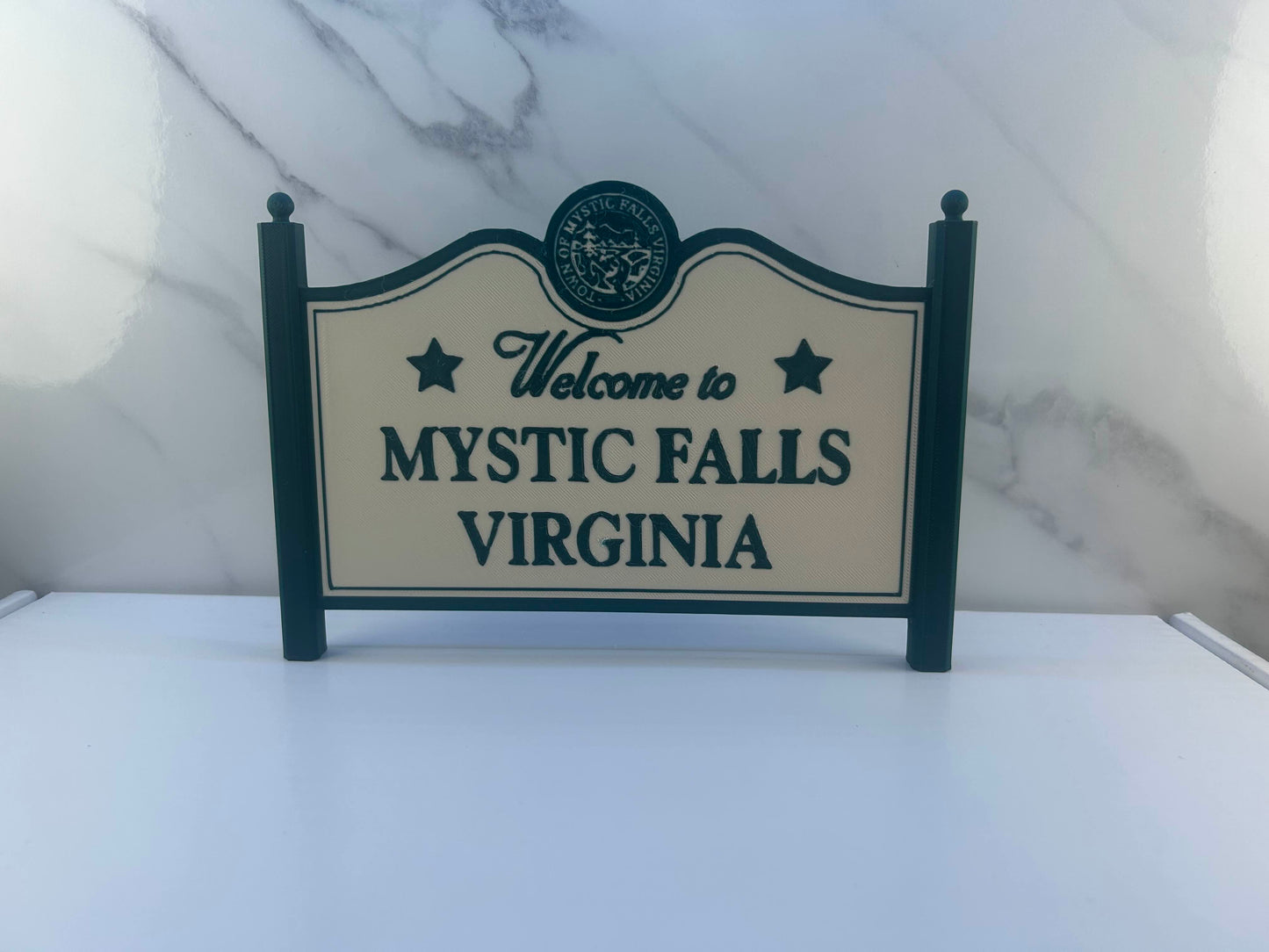 The Vampire Diaries - Panneau : Mystic Falls