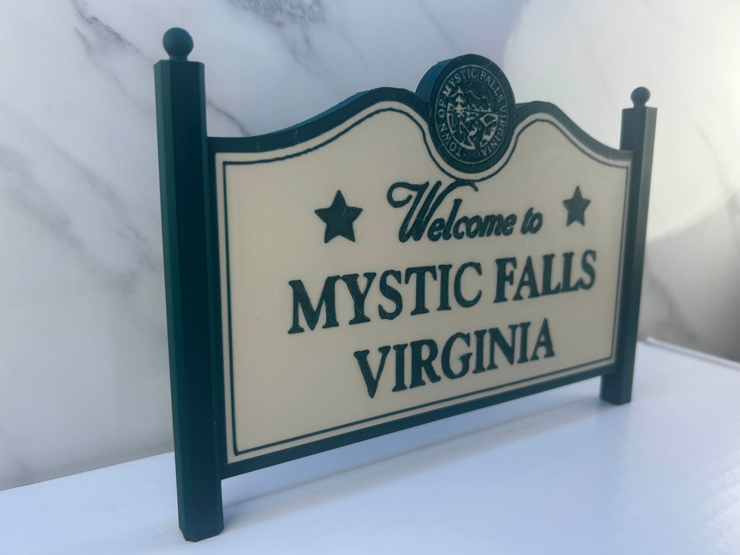 The Vampire Diaries - Panneau : Mystic Falls