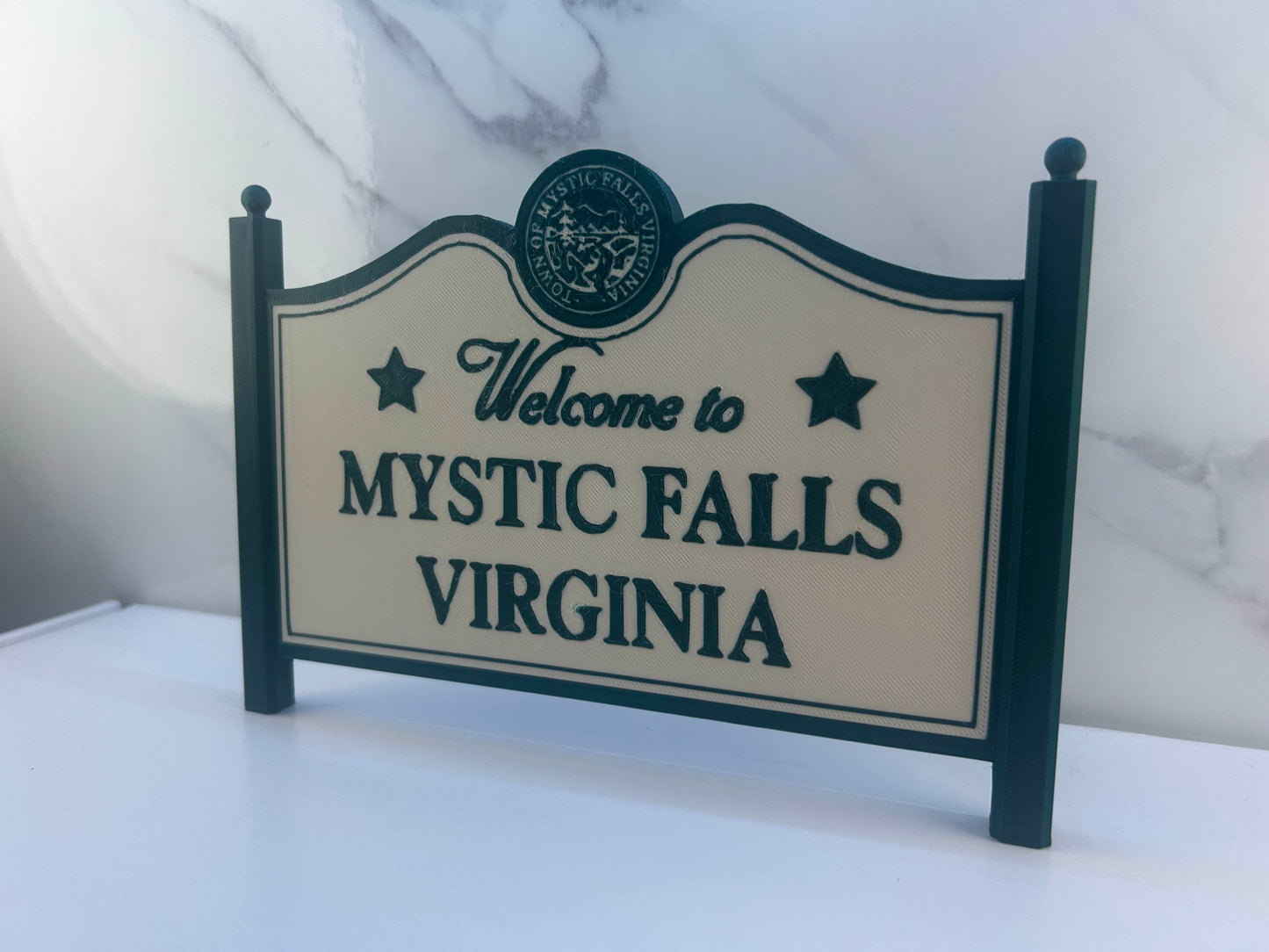 The Vampire Diaries - Panneau : Mystic Falls