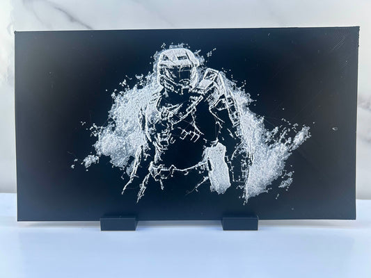 Halo - Plaque : Avec Support