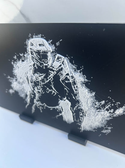 Halo - Plaque : Avec Support