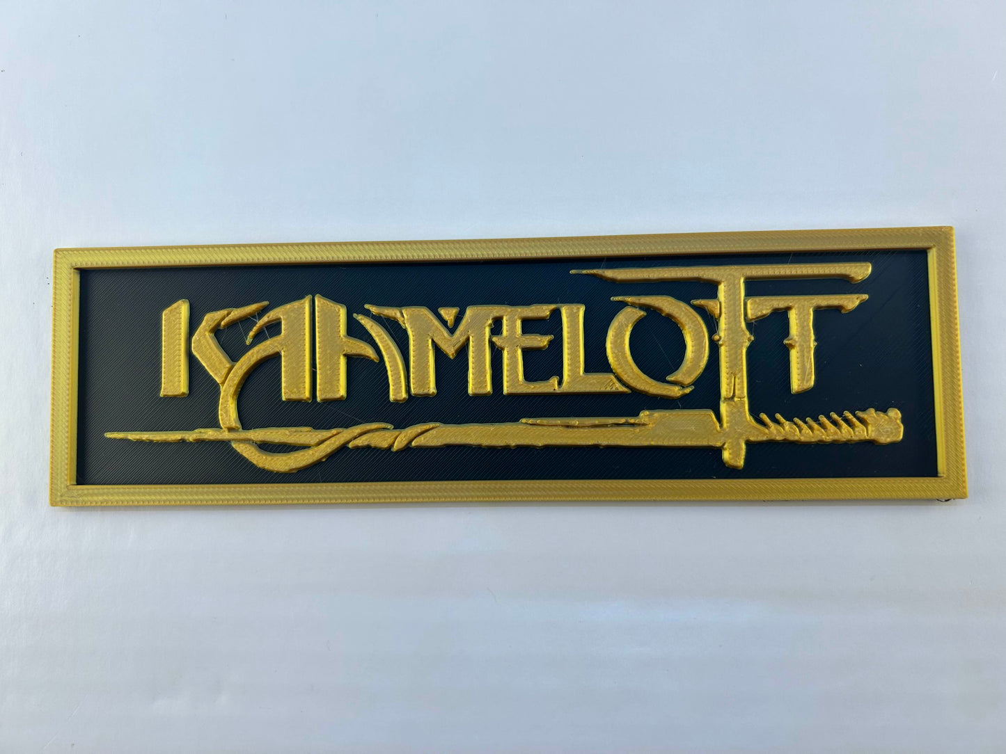 Kaamelott - Plaque : Avec Support