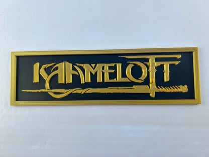 Kaamelott - Plaque : Avec Support