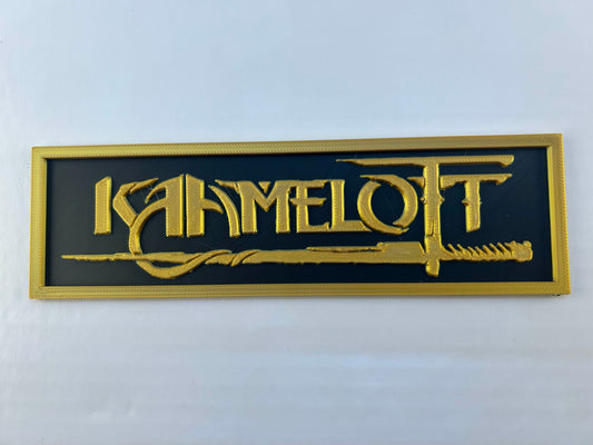 Kaamelott - Plaque : Avec Support