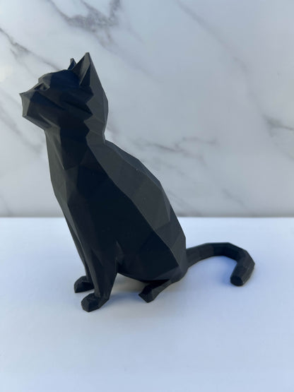 Chat - Figurine : Noir