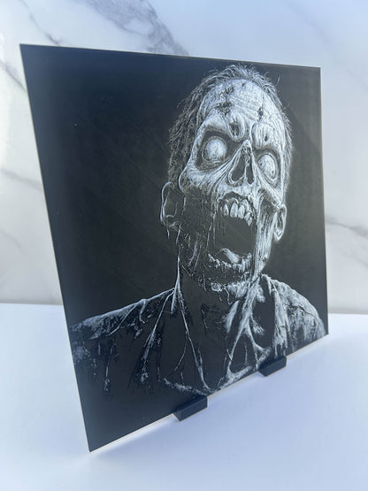 Zombie - Plaque : Avec Support