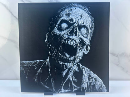 Zombie - Plaque : Avec Support