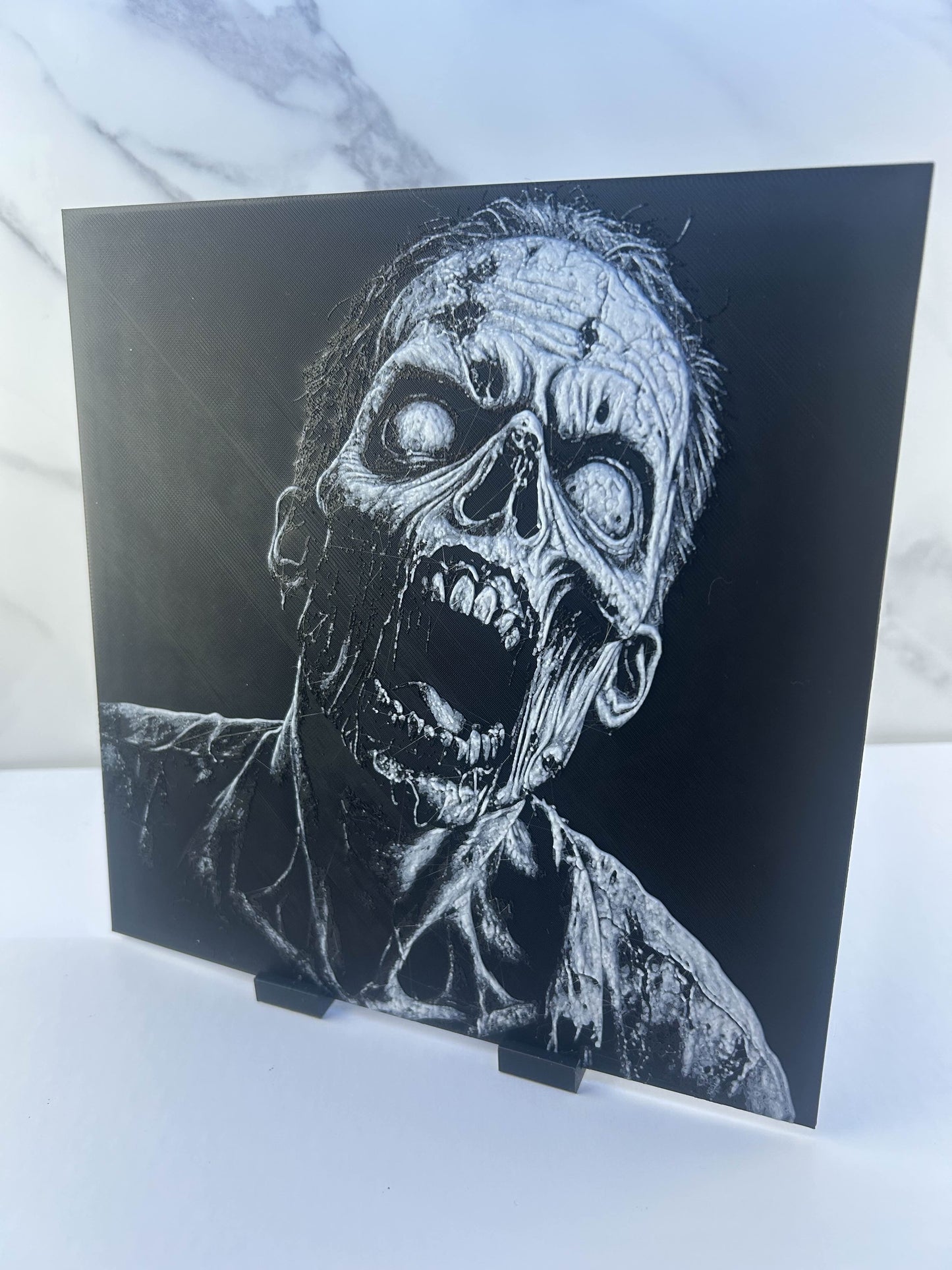 Zombie - Plaque : Avec Support