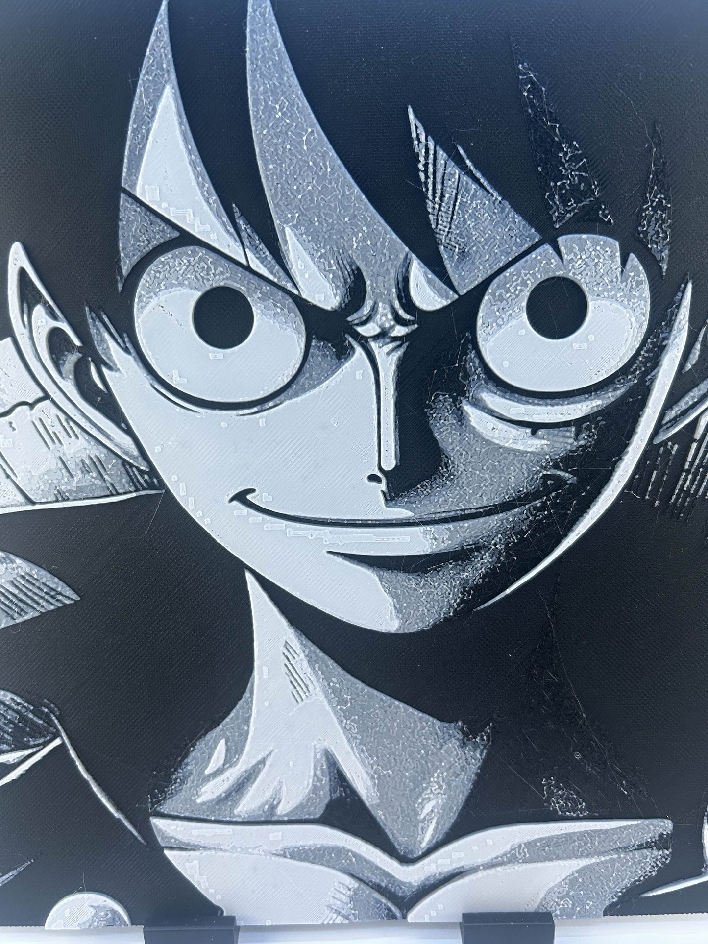 One Piece - Plaque : Avec Support - Luffy