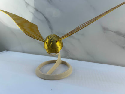 Harry Potter - Réplique avec Support : Vif d'Or