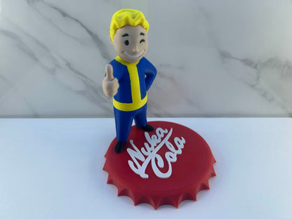 Fallout - Figurine : Avec Support Nuka Cola