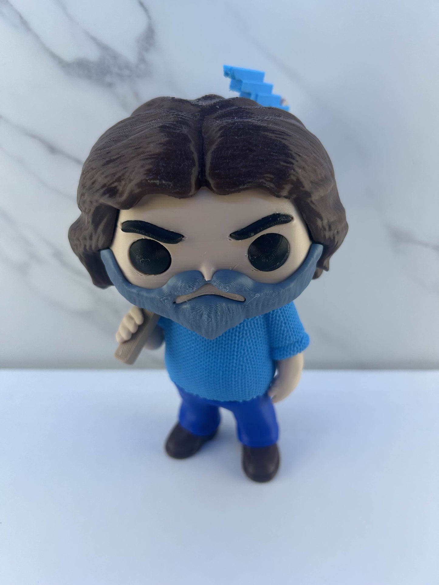 Minecraft - Figurine : Steve avec sa Pioche