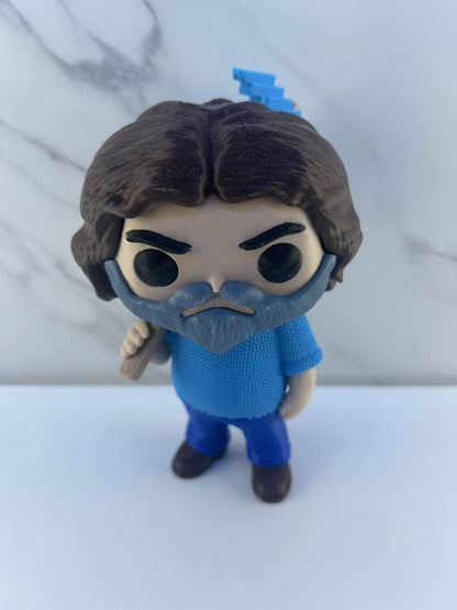 Minecraft - Figurine : Steve avec sa Pioche